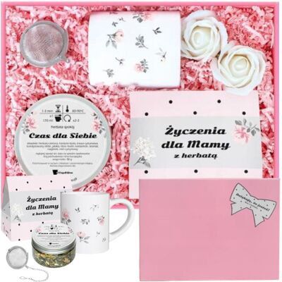 Cup&You Gotowy zestaw kosz box prezentowy Dziękuję, że jesteś herbaty smakowe kubek czekoladowe serce herbata PREMIUM mydlane róże prezent upominek na Dzień.. Cup&You Gotowy zestaw kosz box prezentowy Dziękuję, że jesteś herbaty smakowe kubek czekoladowe serce herbata PREMIUM mydlane róże prezent upominek na Dzień..