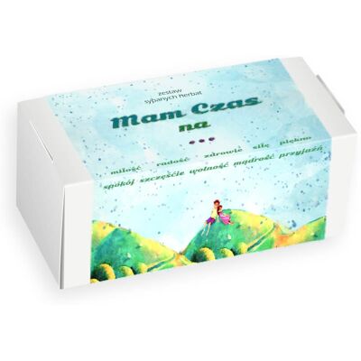 Cup&You Gotowy zestaw prezentowy „Mam czas na“ herbata sypana PREMIUM różne smaki 20szt. prezent upominek na każdą okazję dla kobiety faceta mężczyzny mamy .. Cup&You Gotowy zestaw prezentowy „Mam czas na“ herbata sypana PREMIUM różne smaki 20szt. prezent upominek na każdą okazję dla kobiety faceta mężczyzny mamy ..