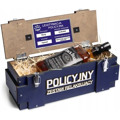 inna (Inny) Prezent dla Policjanta Skrzynka na alkohol na urodziny dla Taty Kolegi inna (Inny) Prezent dla Policjanta Skrzynka na alkohol na urodziny dla Taty Kolegi