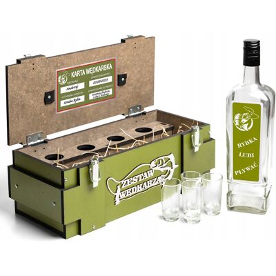 inna (Inny) Prezent dla wędkarza na 18-99 urodziny Zestaw na alkohol dla Taty Kolegi inna (Inny) Prezent dla wędkarza na 18-99 urodziny Zestaw na alkohol dla Taty Kolegi