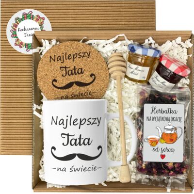 Milcard Prezent Na Święta Zestaw Prezentowy Dla Taty Dzień Ojca Herbata I Kubek Urodziny Upominek W Pudełku Tata Konfitura Box Pudełko Milcard Prezent Na Święta Zestaw Prezentowy Dla Taty Dzień Ojca Herbata I Kubek Urodziny Upominek W Pudełku Tata Konfitura Box Pudełko