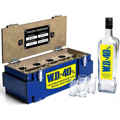 inna (Inny) Śmieszny Prezent na 18-99 urodziny Zestaw na alkohol dla Kolegi Taty WD40 inna (Inny) Śmieszny Prezent na 18-99 urodziny Zestaw na alkohol dla Kolegi Taty WD40