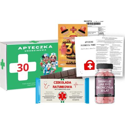 ANGEL DEVIL Śmieszny Prezent na 30 Urodziny dla Kobiety APTECZKA RATUNKOWA ANGEL DEVIL Śmieszny Prezent na 30 Urodziny dla Kobiety APTECZKA RATUNKOWA