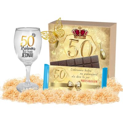 ANGEL DEVIL Śmieszny Prezent na 50 Urodziny dla Kobiety Pudełko Prezentowe Pamiątka ANGEL DEVIL Śmieszny Prezent na 50 Urodziny dla Kobiety Pudełko Prezentowe Pamiątka