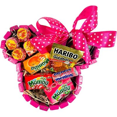 Inny producent Zestaw Czekoladki Lizaki Gumy Rozpuszczalne Żelki Haribo Mentos Na Prezent Inny producent Zestaw Czekoladki Lizaki Gumy Rozpuszczalne Żelki Haribo Mentos Na Prezent