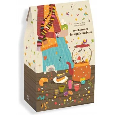 Cup&You Zestaw mix 10 jesiennych herbat sypanych z zaparzaczem AUTUMN INSPIRATION - box prezentowy upominkowy dla kobiety faceta mamy taty babci dziadka nie.. Cup&You Zestaw mix 10 jesiennych herbat sypanych z zaparzaczem AUTUMN INSPIRATION - box prezentowy upominkowy dla kobiety faceta mamy taty babci dziadka nie..