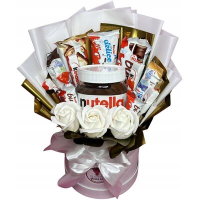 nieznany producent ZESTAW PREZENTOWY BOX KINDER Z NUTELLĄ PAMIĄTKA I KOMUNI ŚWIĘTEJ UPOMINEK nieznany producent ZESTAW PREZENTOWY BOX KINDER Z NUTELLĄ PAMIĄTKA I KOMUNI ŚWIĘTEJ UPOMINEK