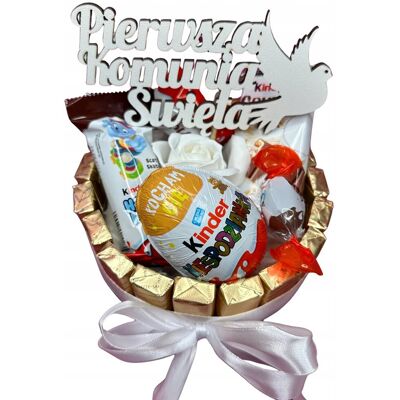 nieznany producent ZESTAW PREZENTOWY BOX XS MERCI PAMIĄTKA I KOMUNI ŚWIĘTEJ UPOMINEK PREZENT nieznany producent ZESTAW PREZENTOWY BOX XS MERCI PAMIĄTKA I KOMUNI ŚWIĘTEJ UPOMINEK PREZENT