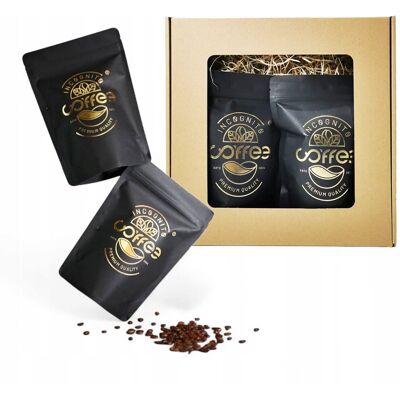inna (Inny) Zestaw prezentowy kawowy Kawa PREMIUM 2x250g Kartka Prezent inna (Inny) Zestaw prezentowy kawowy Kawa PREMIUM 2x250g Kartka Prezent