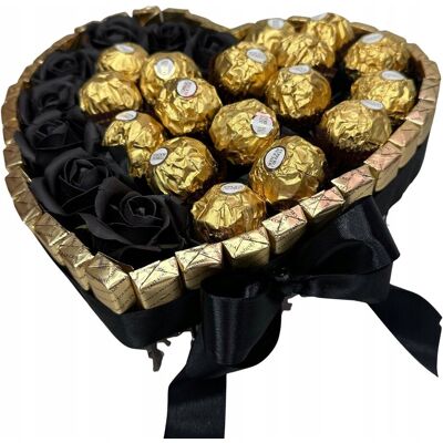 nieznany producent ZESTAW PREZENTOWY PREZENT SERCE MERCI FERRERO MĘSKI URODZINY WALENTYNKI 18 nieznany producent ZESTAW PREZENTOWY PREZENT SERCE MERCI FERRERO MĘSKI URODZINY WALENTYNKI 18