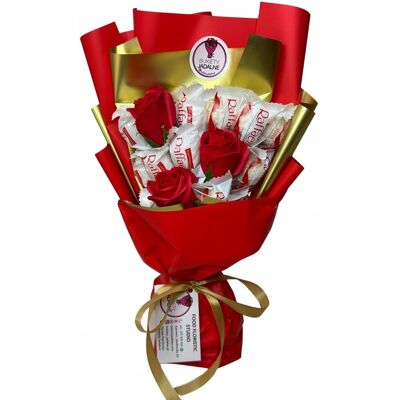 nieznany producent ZESTAW PREZENTOWY RAFFAELLO RÓŻE MYDLANE CZERWONY URODZINY DZIEŃ KOBIET 18 nieznany producent ZESTAW PREZENTOWY RAFFAELLO RÓŻE MYDLANE CZERWONY URODZINY DZIEŃ KOBIET 18