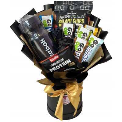 nieznany producent ZESTAW PREZENTOWY SPORTOWY PROTEINOWY DZIEŃ CHŁOPAKA URODZINY DLA MĘŻCZYZN nieznany producent ZESTAW PREZENTOWY SPORTOWY PROTEINOWY DZIEŃ CHŁOPAKA URODZINY DLA MĘŻCZYZN