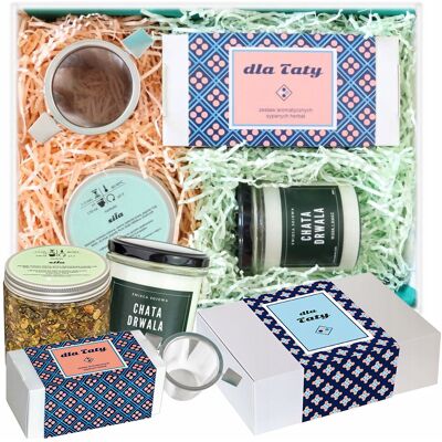 Cup&You ZESTAW PREZENTOWY UPOMINKOWY - BOX PREMIUM PREZENT UPOMINEK DLA TATY NA DZIEŃ OJCA URODZINY - KAWA HERBATA KUBEK ZAPARZACZ Cup&You ZESTAW PREZENTOWY UPOMINKOWY - BOX PREMIUM PREZENT UPOMINEK DLA TATY NA DZIEŃ OJCA URODZINY - KAWA HERBATA KUBEK ZAPARZACZ