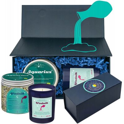 Cup&You Zestaw prezentowy WODNIK herbata i świeczka zapachowa dla osoby ze znakiem zodiaku wodnika - prezent upominek dla kobiety faceta mamy taty babci dzi.. Cup&You Zestaw prezentowy WODNIK herbata i świeczka zapachowa dla osoby ze znakiem zodiaku wodnika - prezent upominek dla kobiety faceta mamy taty babci dzi..
