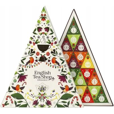Kalendarz Adwentowy English Tea Shop Biała Choinka 25 Szt. Kalendarz Adwentowy English Tea Shop Biała Choinka 25 Szt.