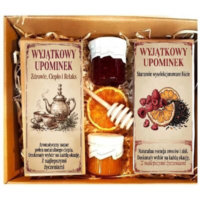 Inny producent Kosz Prezentowy Prezent Upominek Miód Herbata Dla Nauczyciela Babci Mamy Zestaw Podarunkowy Na Urodziny Inny producent Kosz Prezentowy Prezent Upominek Miód Herbata Dla Nauczyciela Babci Mamy Zestaw Podarunkowy Na Urodziny
