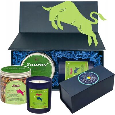 Cup&You Zestaw Prezentowy Byk Herbata I Świeczka Zapachowa Dla Osoby Ze Znakiem Zodiaku Byka - Prezent Upominek Dla Kobiety Faceta Mamy Taty Babci Dziadka Cup&You Zestaw Prezentowy Byk Herbata I Świeczka Zapachowa Dla Osoby Ze Znakiem Zodiaku Byka - Prezent Upominek Dla Kobiety Faceta Mamy Taty Babci Dziadka