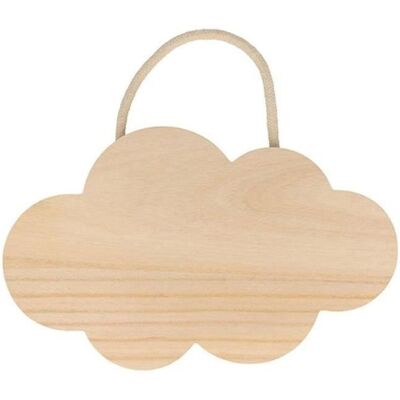 Artemio 10 Drewnianych Chmur - Beż 25x15,5cm - Dekoracja Ścienna Artemio 10 Drewnianych Chmur - Beż 25x15,5cm - Dekoracja Ścienna