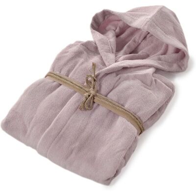 Accappatoio Fazzini in spugna 550 gr rosa antico Accappatoio Fazzini in spugna 550 gr rosa antico