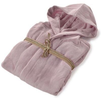 Accappatoio Fazzini in spugna 550 gr rosa quarzo Accappatoio Fazzini in spugna 550 gr rosa quarzo