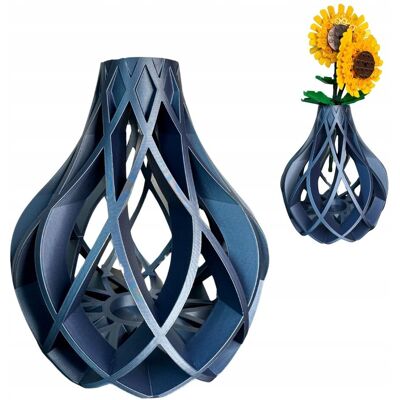 Rio AERIA – kobaltowy wazon 3D Forge kompatybilny z LEGO® Botanicals Rio AERIA – kobaltowy wazon 3D Forge kompatybilny z LEGO® Botanicals
