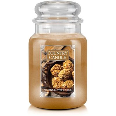 Country Candle Migdałowe Ciastka z Masłem - Świeca zapachowa - 737 g Country Candle Migdałowe Ciastka z Masłem - Świeca zapachowa - 737 g