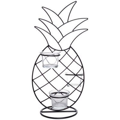 Inny producent Ananas metal świecznik Inny producent Ananas metal świecznik