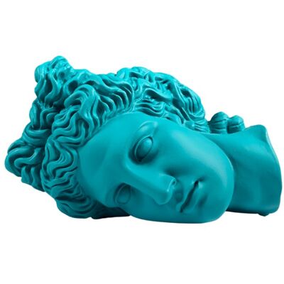 Inny producent Apollo Head Horizontal Turkus - Rzeźba Cc Design Inny producent Apollo Head Horizontal Turkus - Rzeźba Cc Design