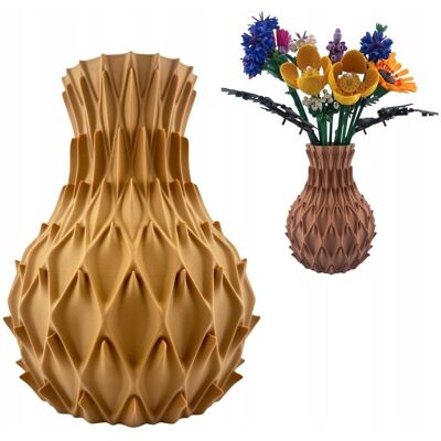Rio ARYA – beżowy wazon 3D Forge kompatybilny z LEGO® Botanicals Rio ARYA – beżowy wazon 3D Forge kompatybilny z LEGO® Botanicals