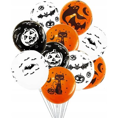 Inny producent Balon wielokolorowy BALONY HALLOWE DEKORACYJNE DUCHY DYNIE x100 Inny producent Balon wielokolorowy BALONY HALLOWE DEKORACYJNE DUCHY DYNIE x100