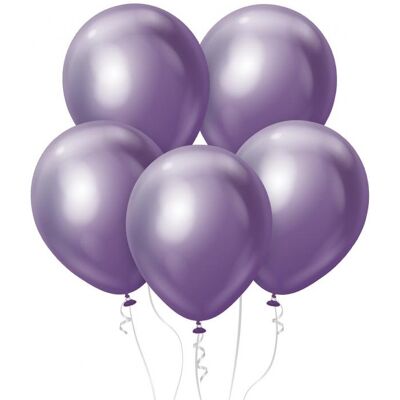 GODAN Balony Chromowane Fioletowe 46 Cm – Metaliczne Dekoracje Na Imprezy GODAN Balony Chromowane Fioletowe 46 Cm – Metaliczne Dekoracje Na Imprezy