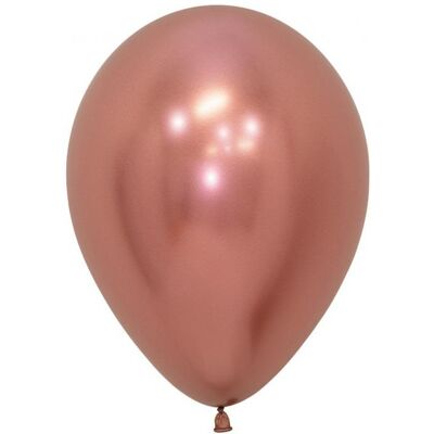 GODAN Balony Sempertex 12', (Reflex Rose Gold) Chromowane Różowozłote, 50 Szt. GODAN Balony Sempertex 12', (Reflex Rose Gold) Chromowane Różowozłote, 50 Szt.