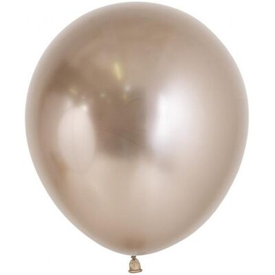 GODAN Balony Sempertex 18', Chromowane Szampańskie, 15 Szt. GODAN Balony Sempertex 18', Chromowane Szampańskie, 15 Szt.