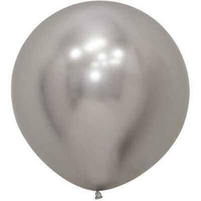 GODAN Balony Sempertex 24', Chromowane Srebrne, 3 Szt. GODAN Balony Sempertex 24', Chromowane Srebrne, 3 Szt.