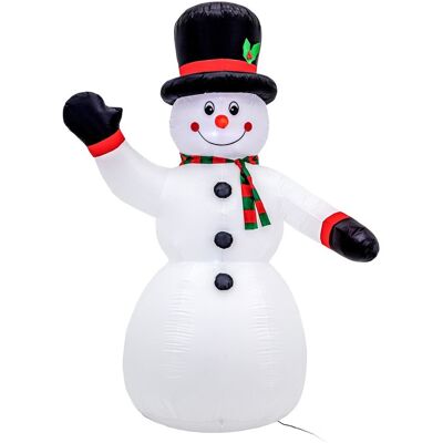 JUMI Bałwan Dmuchany Świecący Duży Pompowany Led 195cm JUMI Bałwan Dmuchany Świecący Duży Pompowany Led 195cm