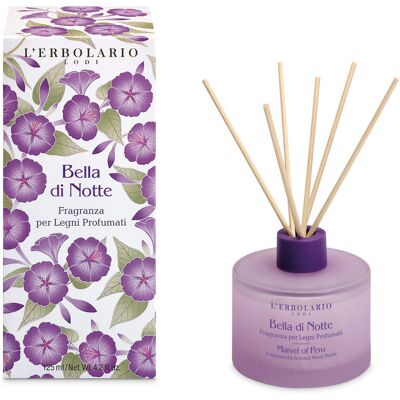 L'Erbolario Bella di Notte Perfumy do patyczków zapachowych (dyfuzor + patyczki), 125ml L'Erbolario Bella di Notte Perfumy do patyczków zapachowych (dyfuzor + patyczki), 125ml