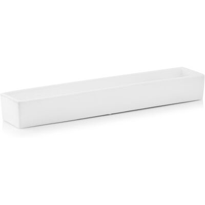 POLNIX Biała Osłonka Ceramiczna - Długa Rynna 50X10X6 Cm POLNIX Biała Osłonka Ceramiczna - Długa Rynna 50X10X6 Cm