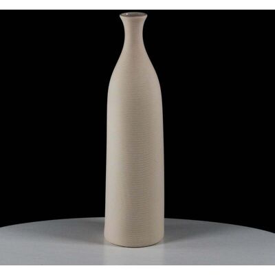 Estilo Home Biały Dekoracyjny Wazon Ceramiczny Wysoki Ozdobny Venice - 46Cm Estilo Home Biały Dekoracyjny Wazon Ceramiczny Wysoki Ozdobny Venice - 46Cm