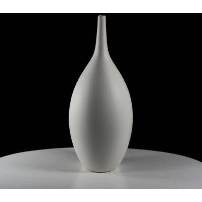 Estilo Home Biały Wysoki Dekoracyjny Wazon Ceramiczny Ozdobny Sevilla - 47Cm Estilo Home Biały Wysoki Dekoracyjny Wazon Ceramiczny Ozdobny Sevilla - 47Cm
