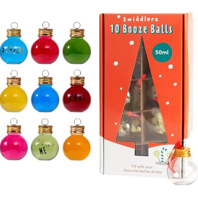 Inny producent BOMBKI 10 SZTUK 50 ML KULKI OZDOBY CHOINKOWE WISZĄCE ŚWIĄTECZNE Inny producent BOMBKI 10 SZTUK 50 ML KULKI OZDOBY CHOINKOWE WISZĄCE ŚWIĄTECZNE