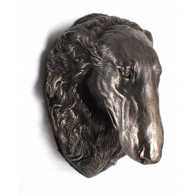 ART Borzoj Wilczarz Rosyjski Popiersie Wisząca figurka ART Borzoj Wilczarz Rosyjski Popiersie Wisząca figurka