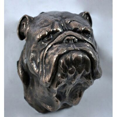 ART Buldog Angielski Popiersie Wisząca statuetka ART Buldog Angielski Popiersie Wisząca statuetka