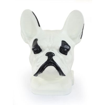 Buldog francuski I - popiersie psa, duża głowa psa do ogrodu, unikatowa ozdoba salonu marki Art-Dog Buldog francuski I - popiersie psa, duża głowa psa do ogrodu, unikatowa ozdoba salonu marki Art-Dog