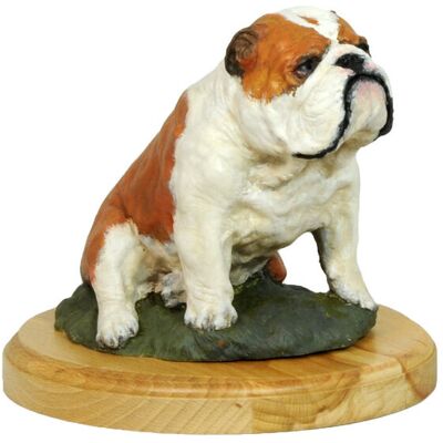 Art-Dog - Bulldog - Malowany - Wosk? Resin - Figura Art-Dog - Bulldog - Malowany - Wosk? Resin - Figura