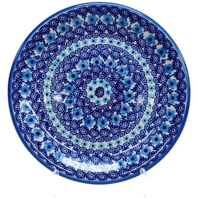Ceramika Bolesławiec ANDY Ceramiczny talerz obiadowy 26 cm Ceramika Bolesławiec Ceramika Bolesławiec ANDY Ceramiczny talerz obiadowy 26 cm Ceramika Bolesławiec