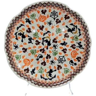 Ceramika Bolesławiec ANDY Ceramiczny talerz obiadowy 27,5 cm Ceramika Bolesławiec Ceramika Bolesławiec ANDY Ceramiczny talerz obiadowy 27,5 cm Ceramika Bolesławiec