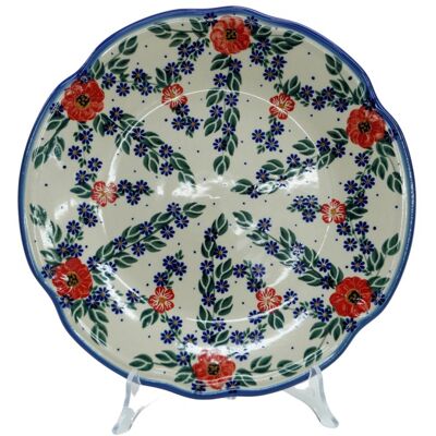 Ceramika Bolesławiec ANDY Ceramiczny Talerz Obiadowy 27,5 Cm Ceramika Bolesławiec Ceramika Bolesławiec ANDY Ceramiczny Talerz Obiadowy 27,5 Cm Ceramika Bolesławiec