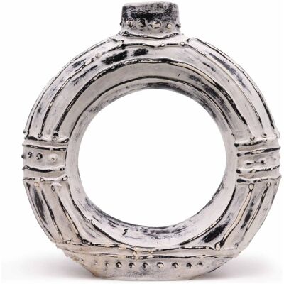 Wazon ceramiczny Lombok w kształcie pączka - 30cm Dzieło sztuki dekoracyjnej Wazon ceramiczny Lombok w kształcie pączka - 30cm Dzieło sztuki dekoracyjnej