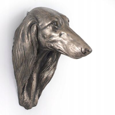Chart Perski Saluki Popiersie Wisząca statuetka Chart Perski Saluki Popiersie Wisząca statuetka