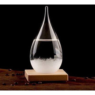 Inny producent Chemiczny Barometr (17 Cm), ozdoba na półkę, pomysł na prezent, historyczna stacja pogody, dekoracja do pokoju. Inny producent Chemiczny Barometr (17 Cm), ozdoba na półkę, pomysł na prezent, historyczna stacja pogody, dekoracja do pokoju.